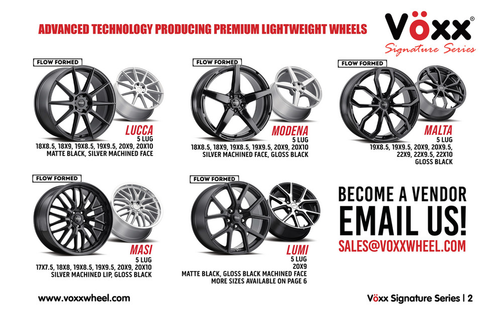 Vox 1968年　カタログ&プライスリスト Vox 1968年 カタログ&プライスリスト Voxx Wheel Catalog - Page 2-3