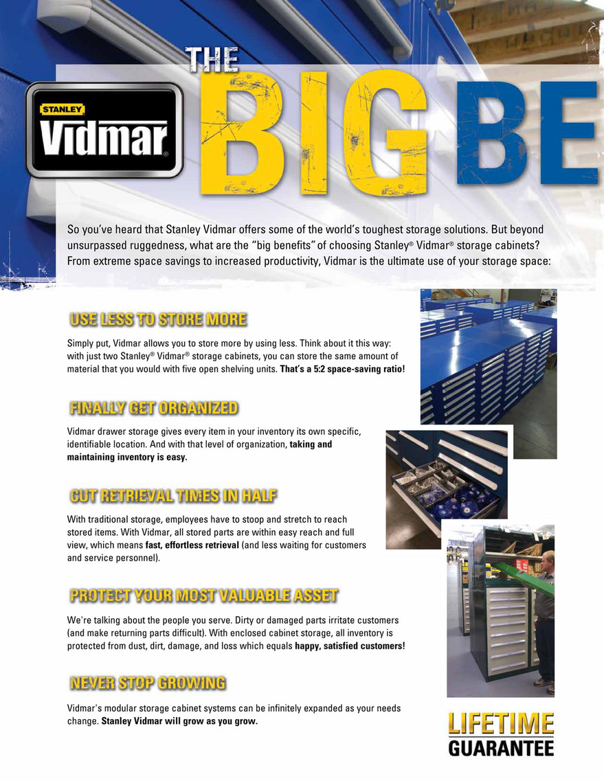 My Publications Vidmar Storage Systems Page 2 3