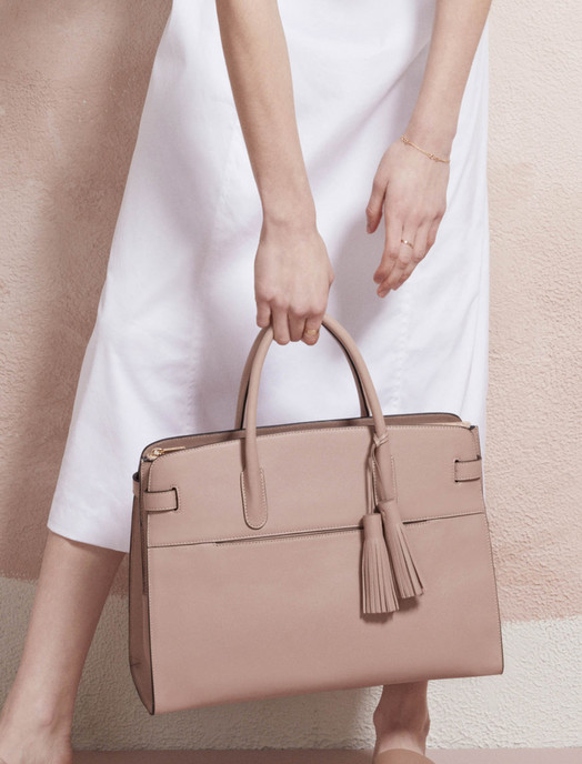 cuyana work satchel