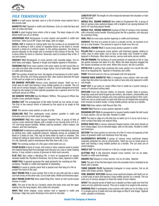 My publications Grobet USA Precision File Catalog Page 67