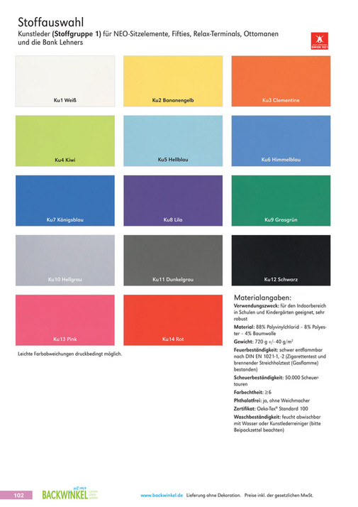 Backwinkel GmbH - BACKWINKEL - Möbelkatalog 2018/19 - Seite 104-105 ...