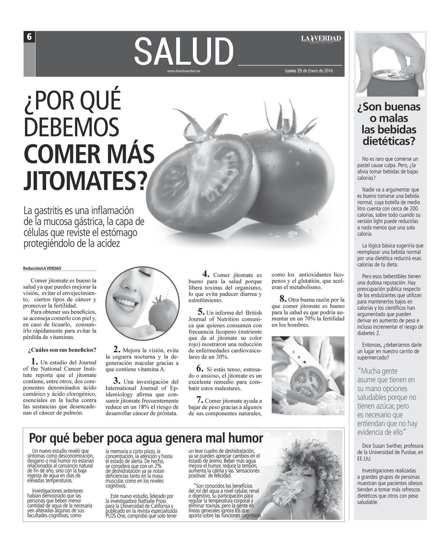 comer para una buena salud de la próstata