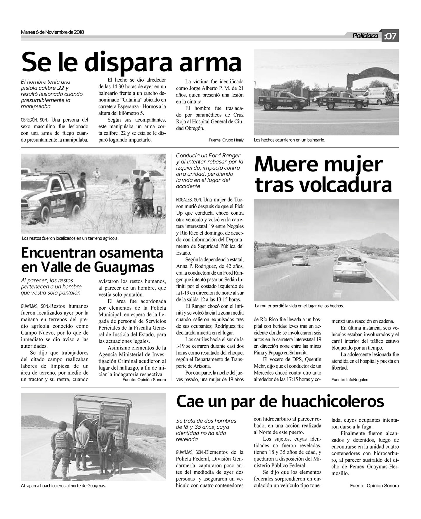 Impreso LA VERDAD - MAYO 6 noviembre - Página 8-9 - Created with  Publitas.com