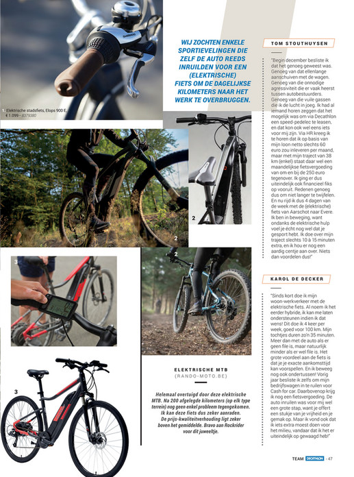 Decathlon Be Nl Nl Q2 2020 Magazine Elektrische Hybridefiets Riverside 500e Grijs Rood 8405314