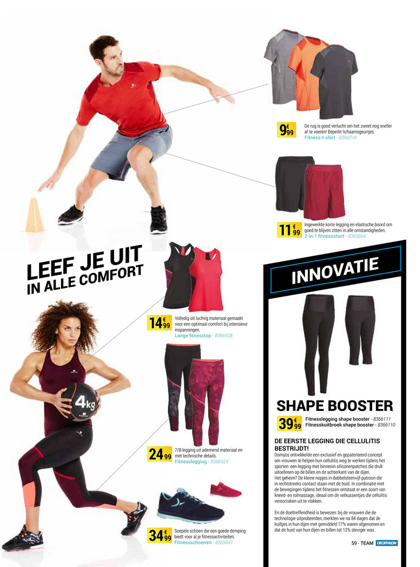 Decathlon BE (NL) - Team Decathlon Magazine NL - Pagina 58-59