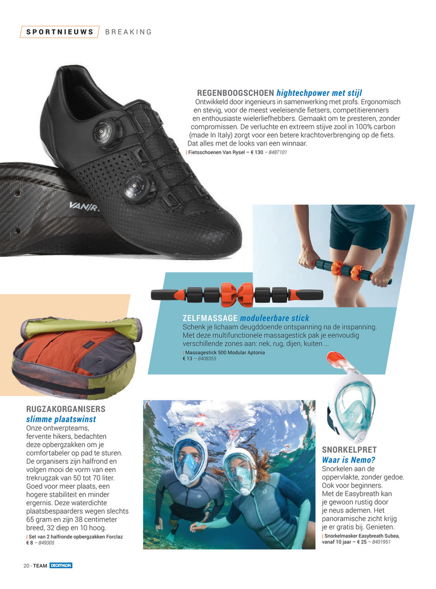 Decathlon BE (NL) - Magazine Team Decathlon Q2 2019 - NL - Pagina 22-23