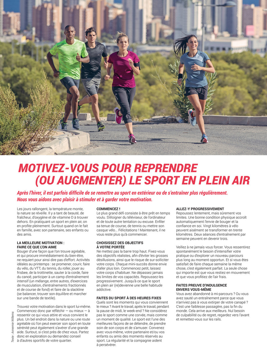 Decathlon Be Fr Magazine Team Decahtlon Q1 2018 Fr Page 4 5