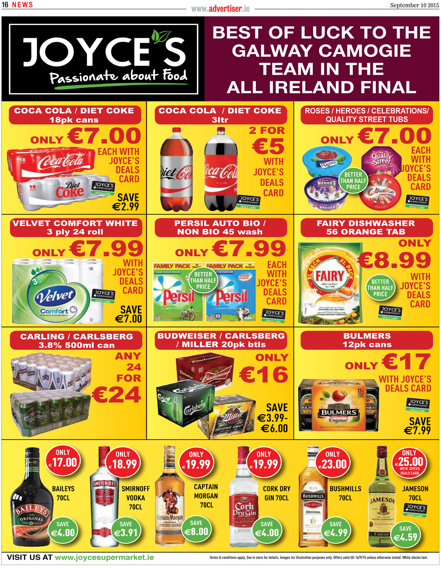 Joyces Supermarket Group Weekly Flyer Page 1 Created with