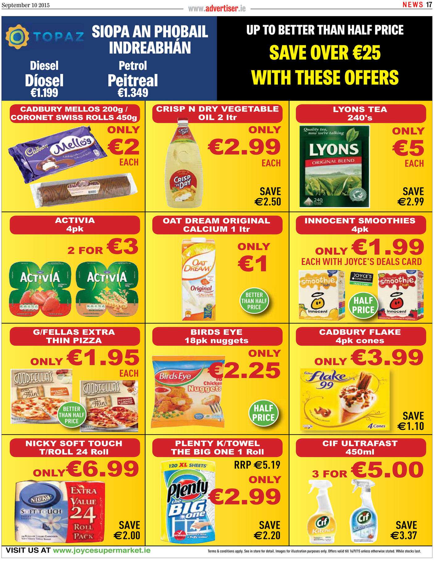 Joyces Supermarket Group - Weekly Flyer - Page 1 - Created with Publitas.com