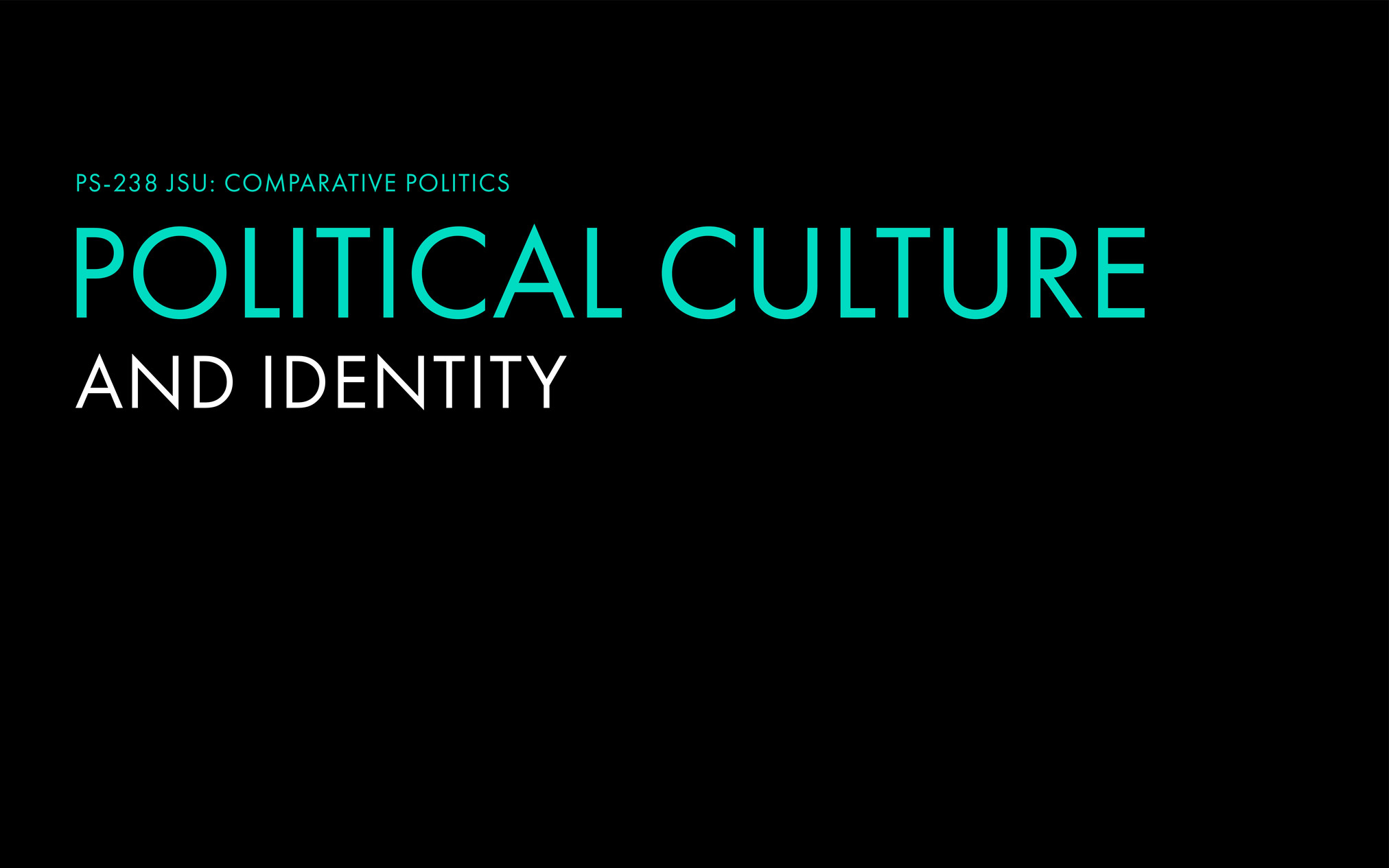 political culture essay topics