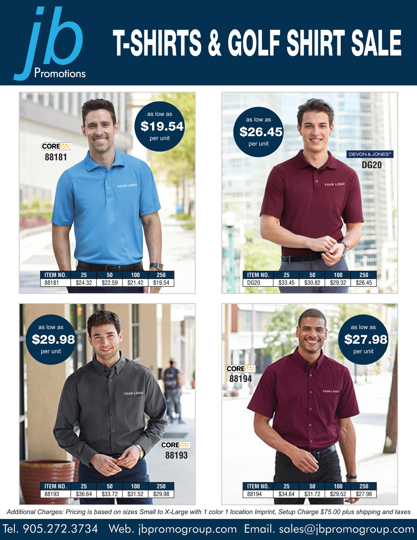 Golf shirt specials best sale