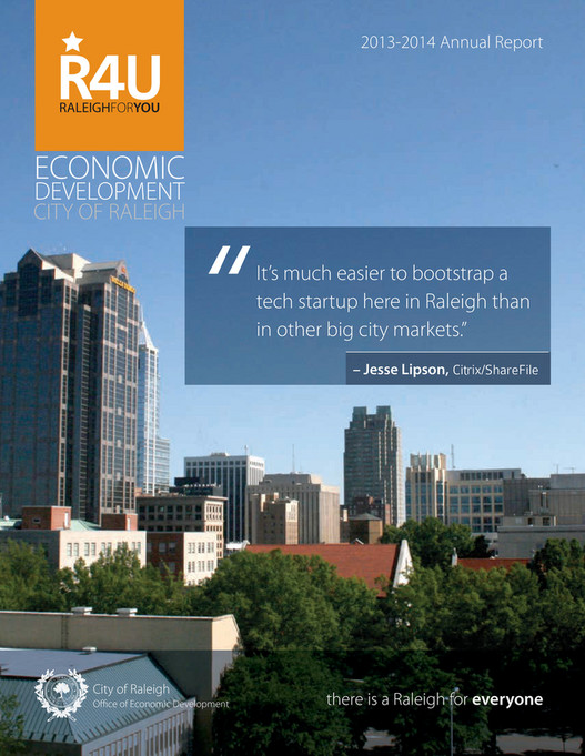 City of Raleigh - Office of Economic Development - Annual Report - Page ...