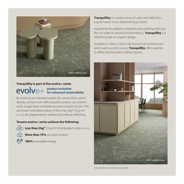 Tessera Tranquillity brochure | Forbo Flooring Systems - Page 1