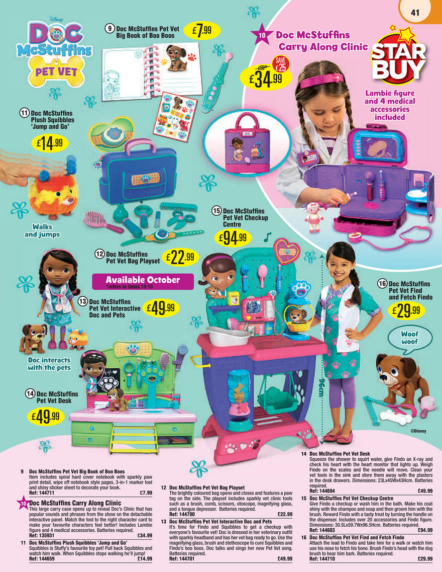 doc mcstuffins toys smyths