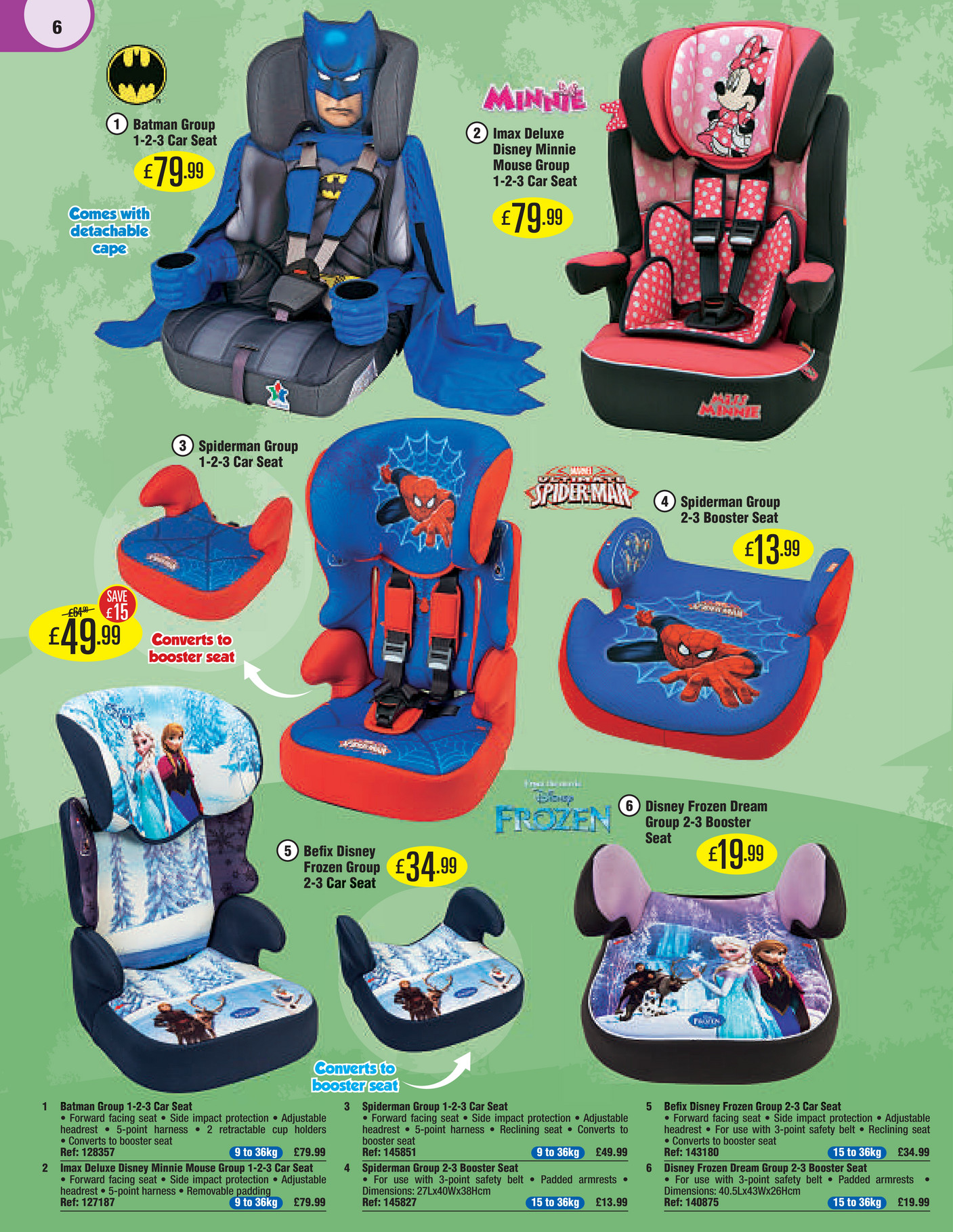 spiderman car seat smyths