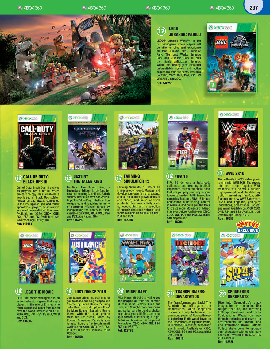 Smyths Toys Smyths Toys Catalogue 2015 Page 297 Created With