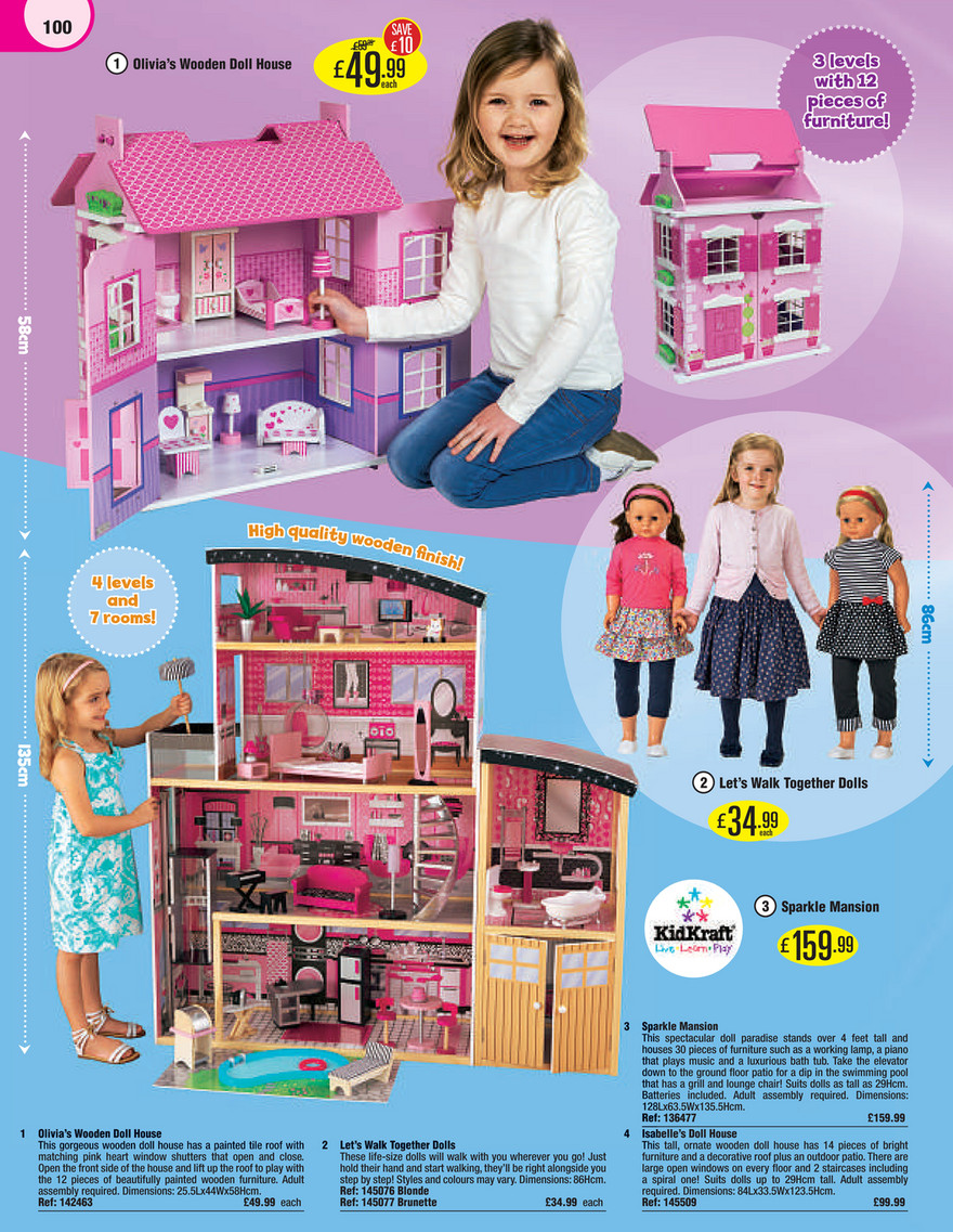smyths dolls house furniture