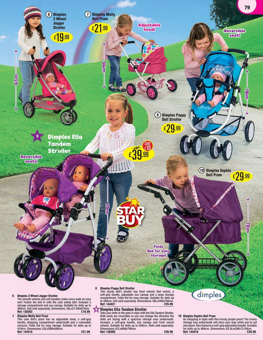 smyths baby strollers