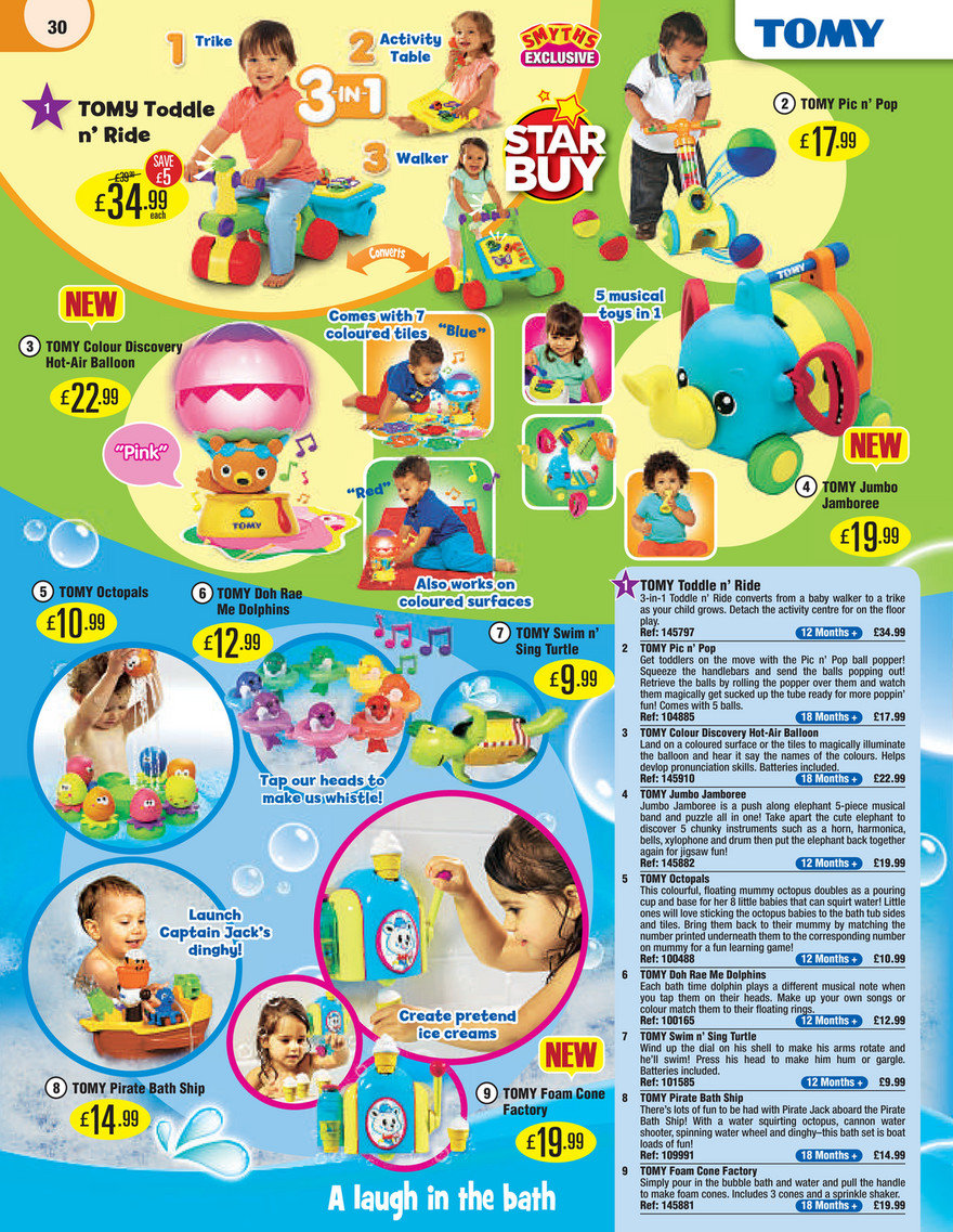 tomy foam cone factory smyths