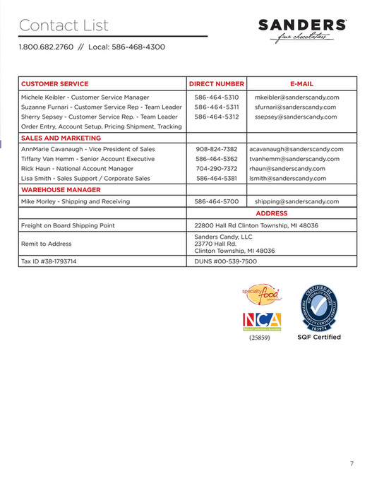 Sanders Holiday Catalog 2019 Page 67 Created with