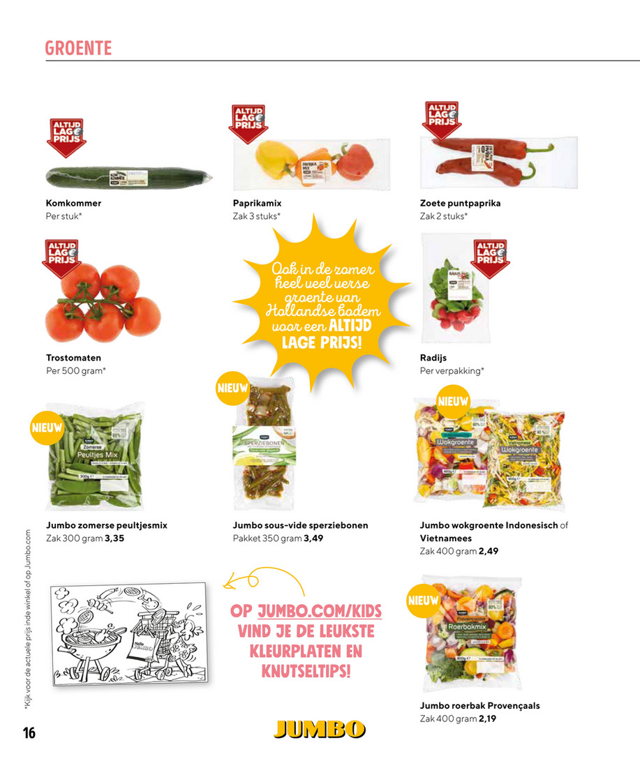 Samen een mooie zomer bij Jumbo Zomer Folder 2020 Samen een mooie zomer bij Jumbo Zomer Folder 2020