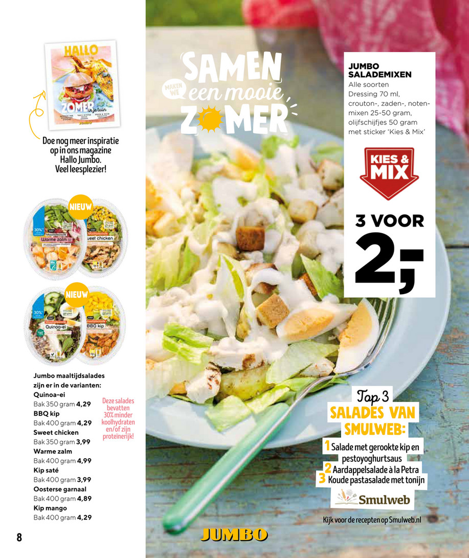 Samen een mooie zomer bij Jumbo Zomer Folder 2020 Samen een mooie zomer bij Jumbo Zomer Folder 2020