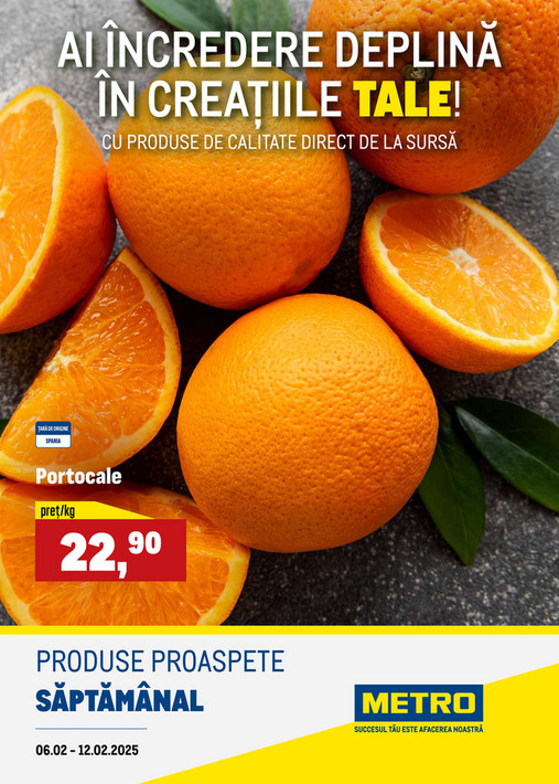 Oferte Săptămânale Produse Proaspete (Nr 06)