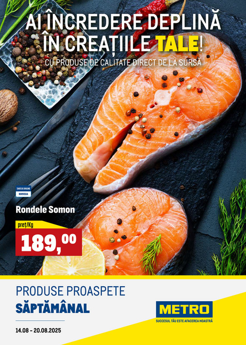 Oferte Săptămânale Produse Proaspete (Nr 33)
