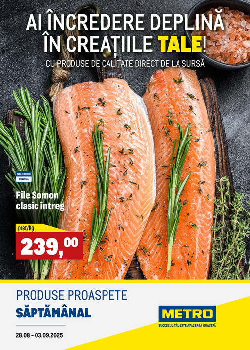 Oferte Săptămânale Produse Proaspete (Nr 35)