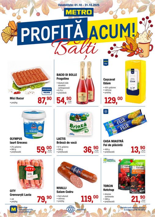 Catalog Special Bălți Octombrie 2025