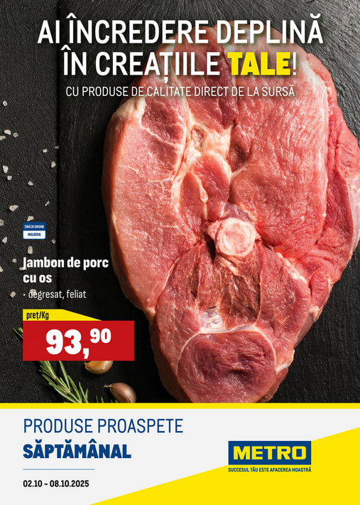 Oferte Săptămânale Produse Proaspete (Nr 40)
