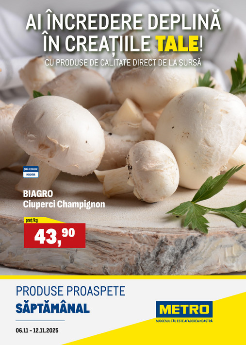 Oferte Săptămânale Produse Proaspete (Nr 45)