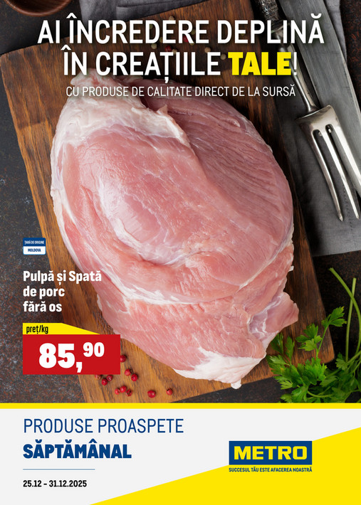 Oferte Săptămânale Produse Proaspete (Nr 52)