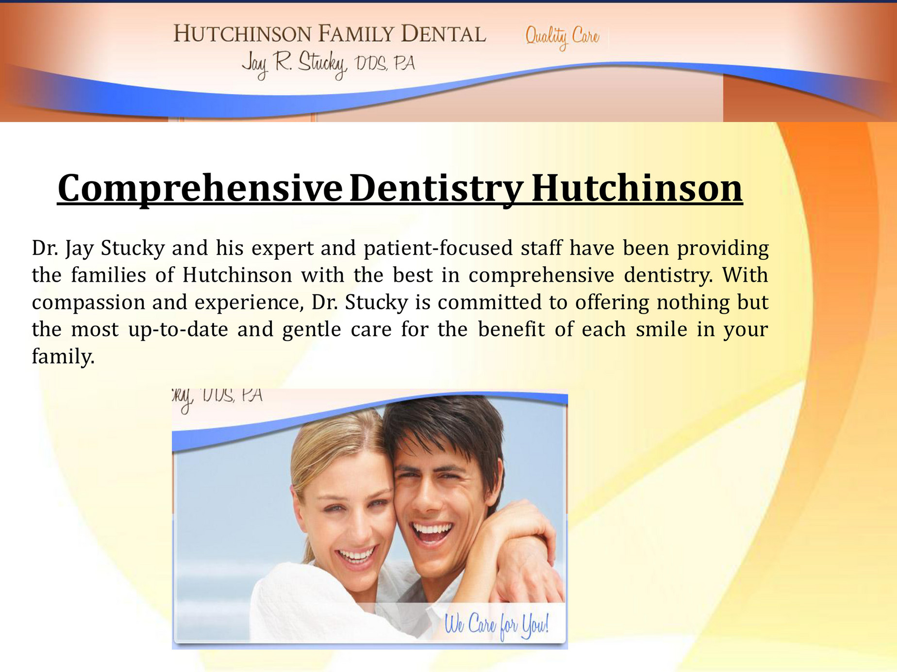 hutchinsonfamilydental Comprehensive Dentistry Hutchinson Page 1