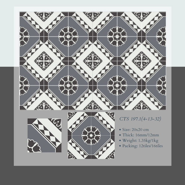CEMENT TILE CATALOGUE VIETNAM CEMENT TILE CORP Page 45 Created
