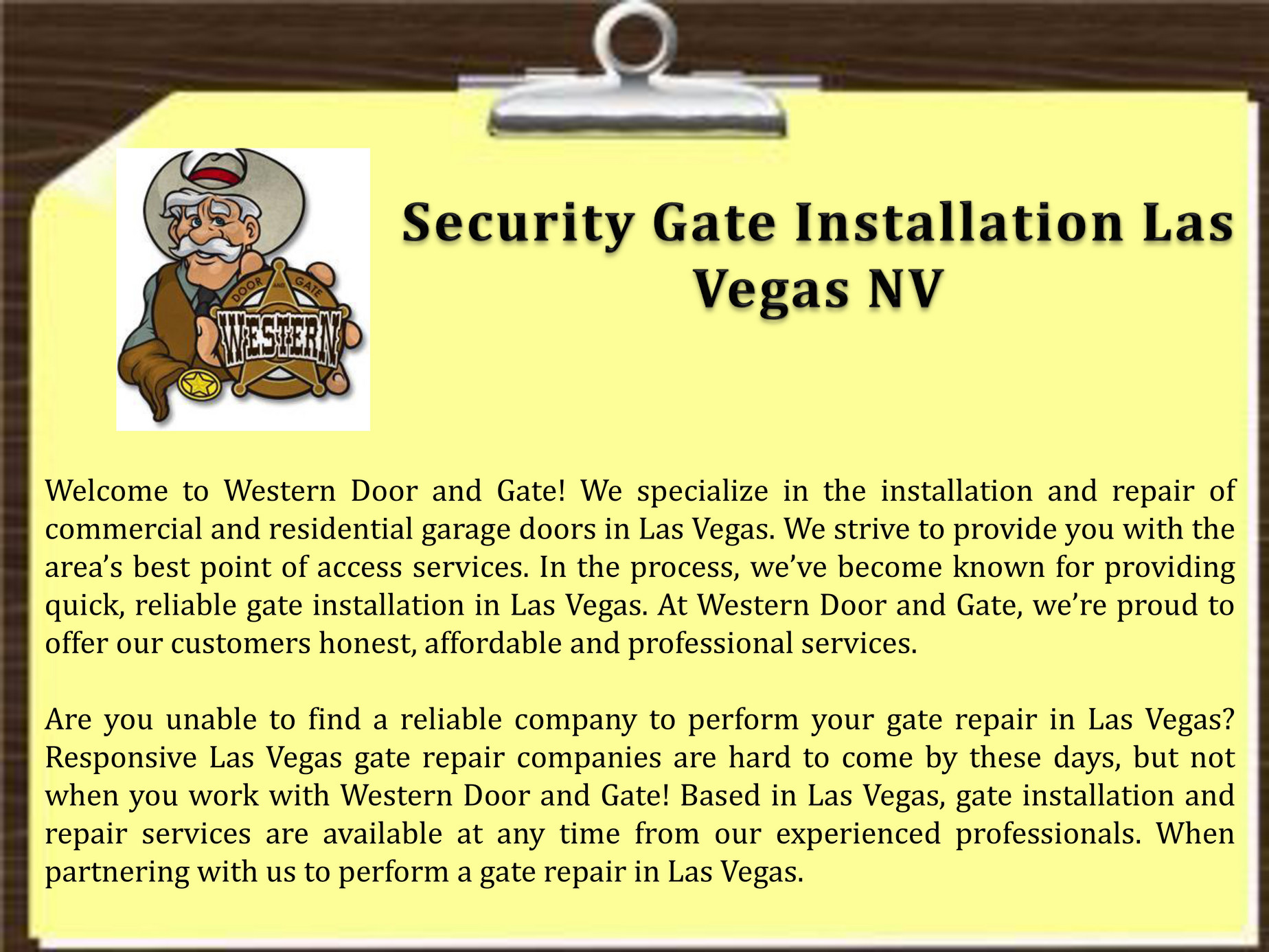 Westerndoorandgate Security Gate Installation Las Vegas Nv