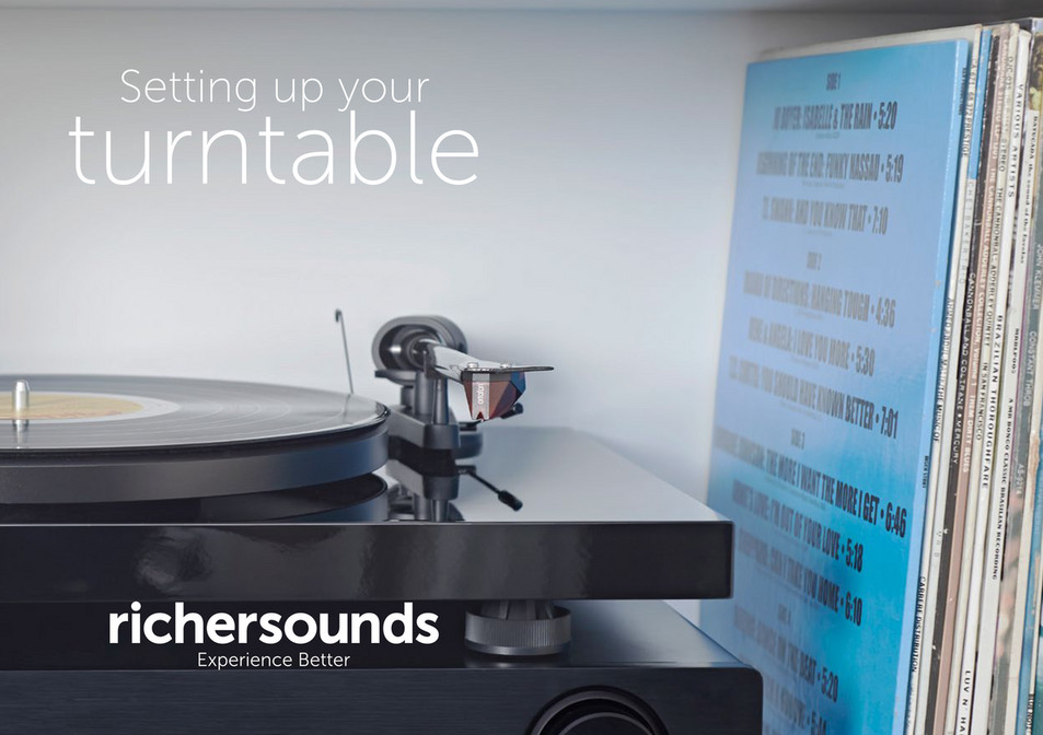 Richer Sounds Setting Up Your Turntable Page 1 Created with