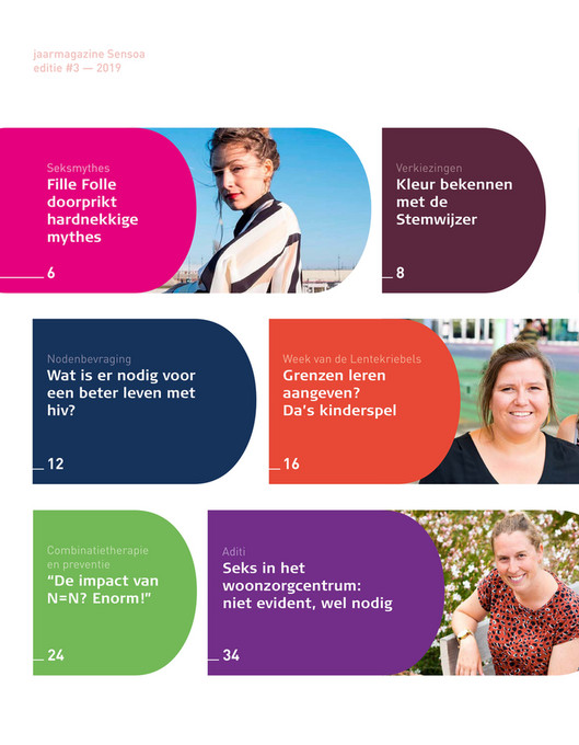 Sensoa Sensoa - Iedereen Seksueel Gezond 2019 - Pagina 4-5 - Gemaakt met ...