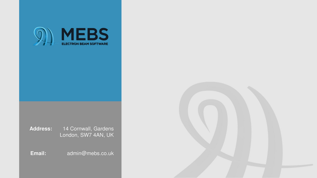 MEBS - MEBS software catalogue - Page 23 - Created with Publitas.com