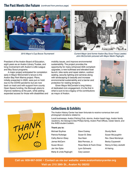 Cary Rutledge Seven Mile Publishing - Avalon History Center Fall 2023 Enewsletter ...