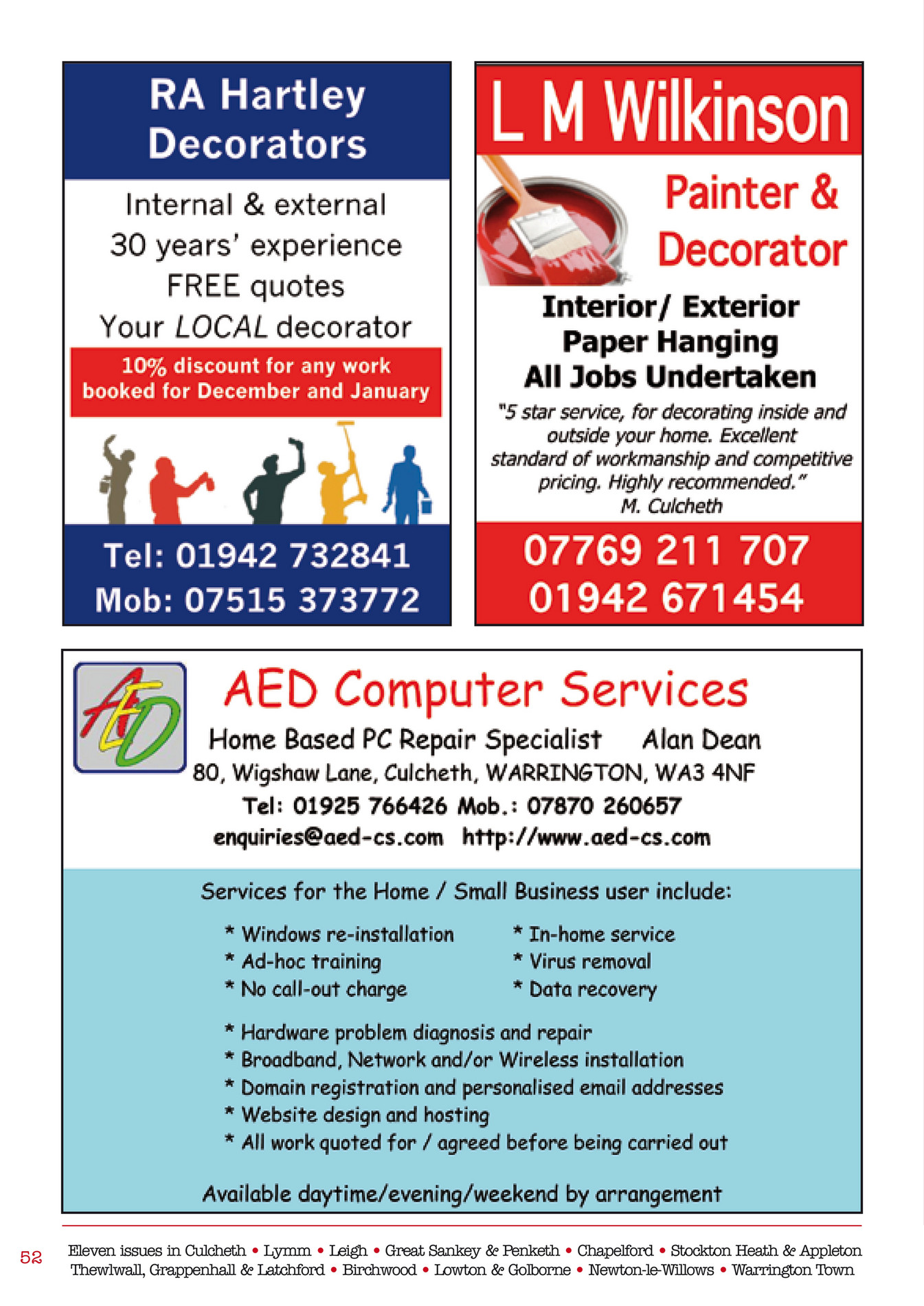My Publications The Essential Guide Culcheth Jan Feb 16 Page