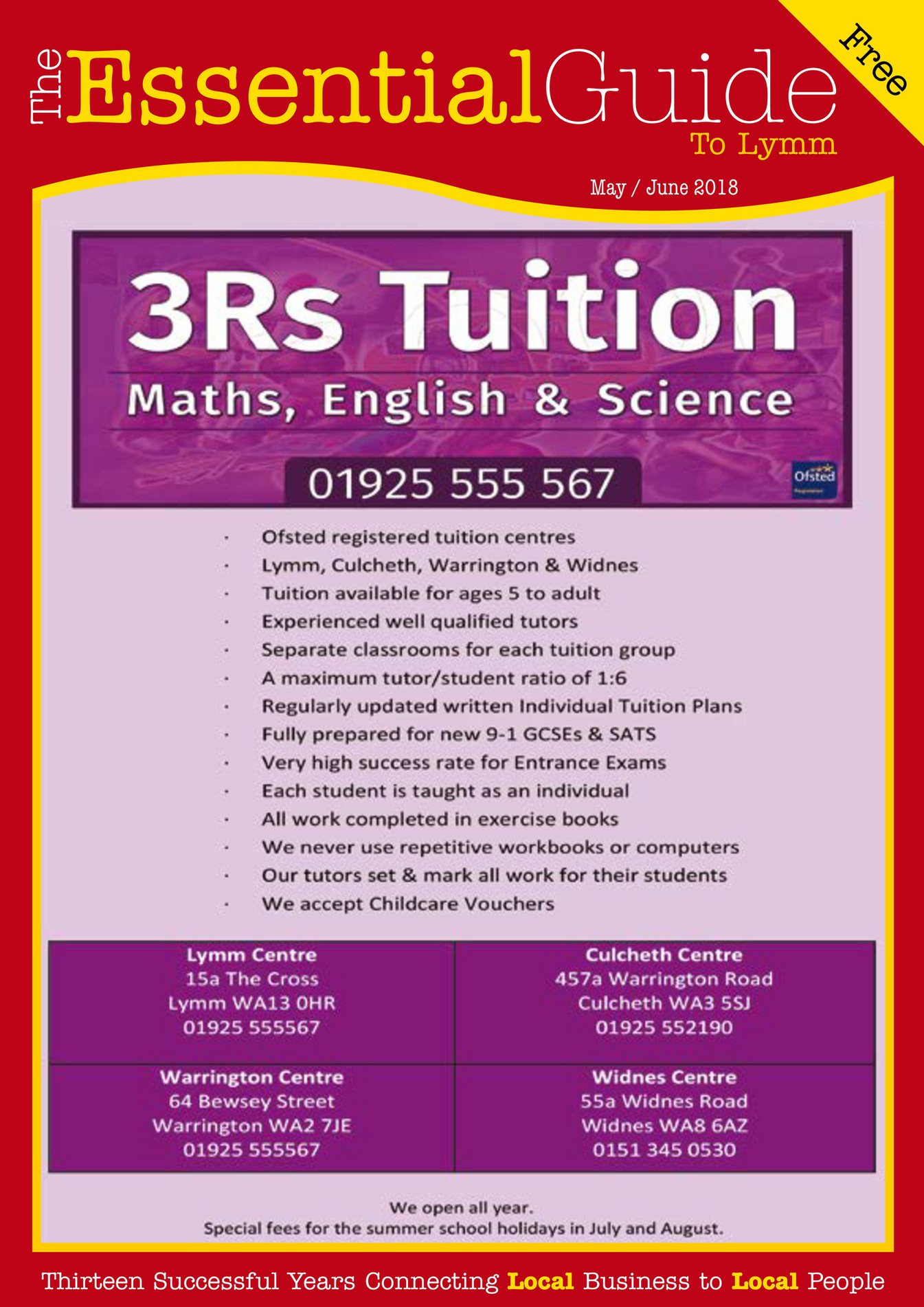 My publications The Essential Guide to Lymm May/June 18 Page 1