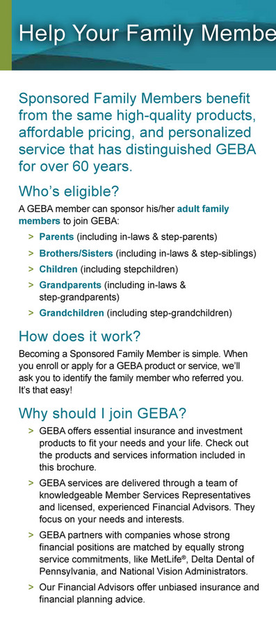 My publications - GEBA Sponsored Family Member Program - Page 1 ...