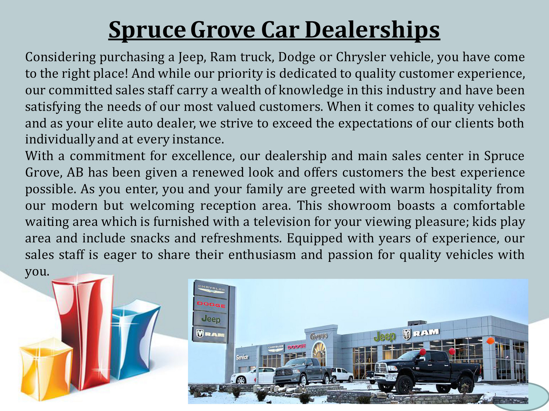grovedodgechrysler Spruce Grove Car Dealerships Page 1 Created