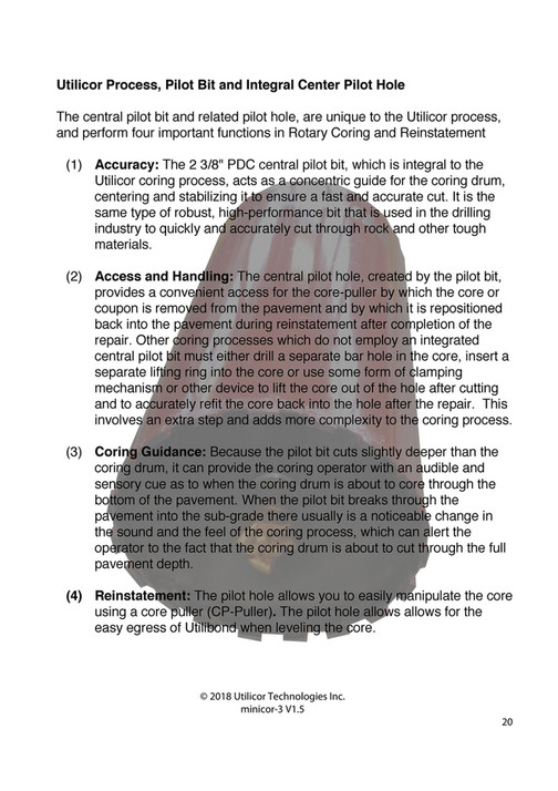 My publications - Minicor3 Operators Manual V1.5 Compressed - Page 18 ...