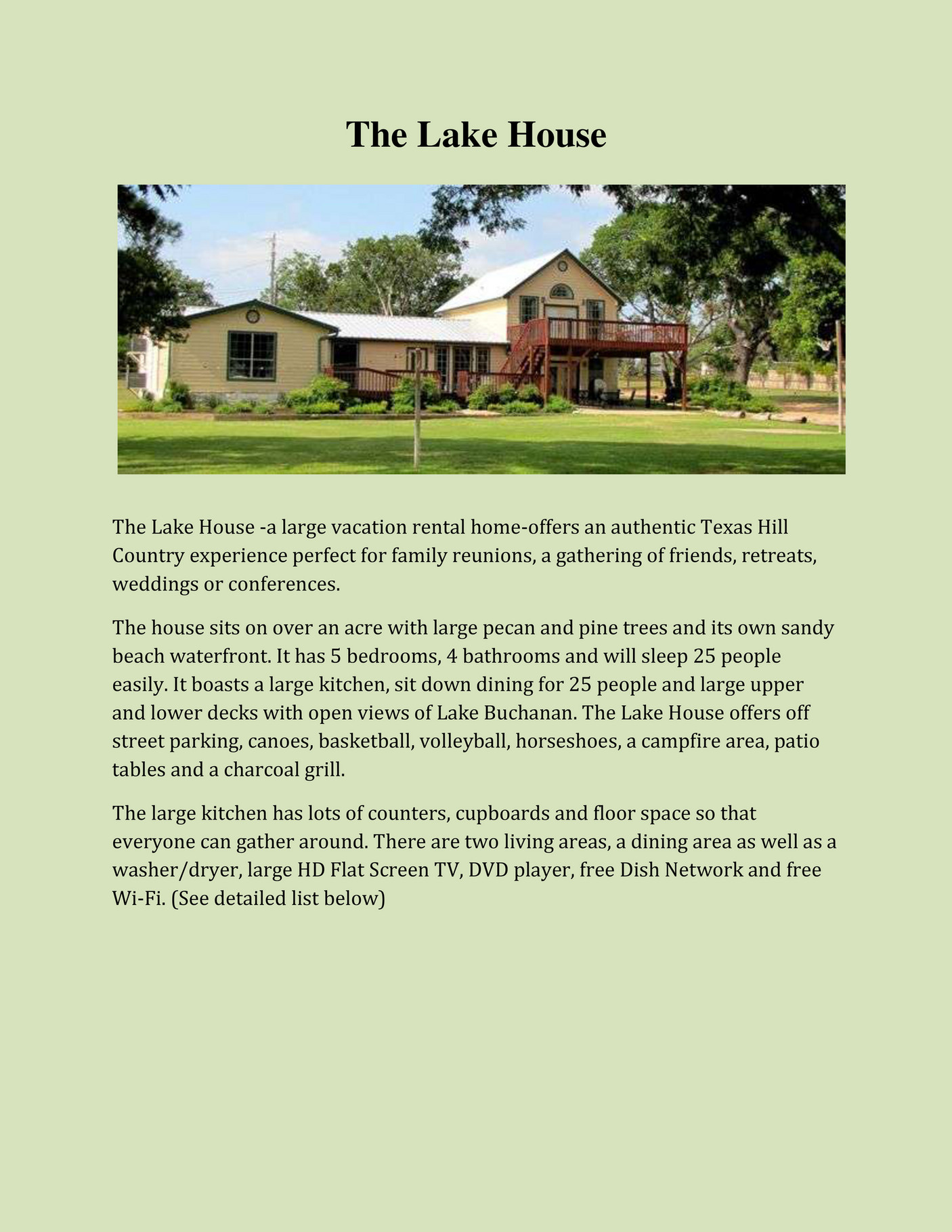 Willowpointresort Texas Vacation Home Rentals Page 2 3