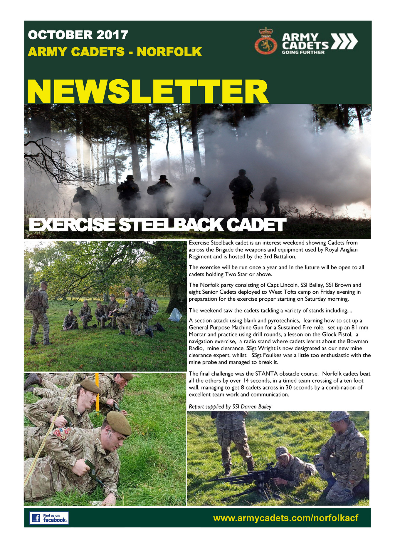 Norfolk ACF - 09 OCT 17 Newsletter - Page 1 - Created with Publitas.com