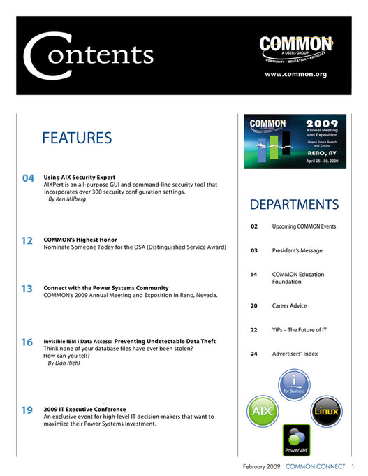 COMMON - COMMON.CONNECT_Feb2009 - Page 1