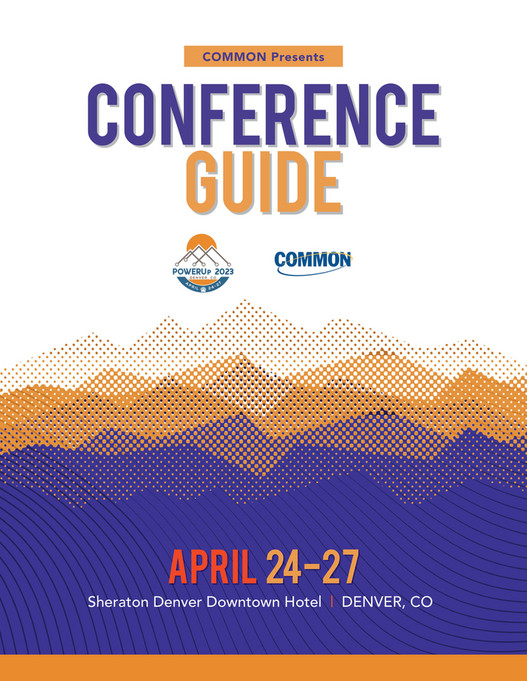 COMMON POWERUp 23 Conference Guide Page 1