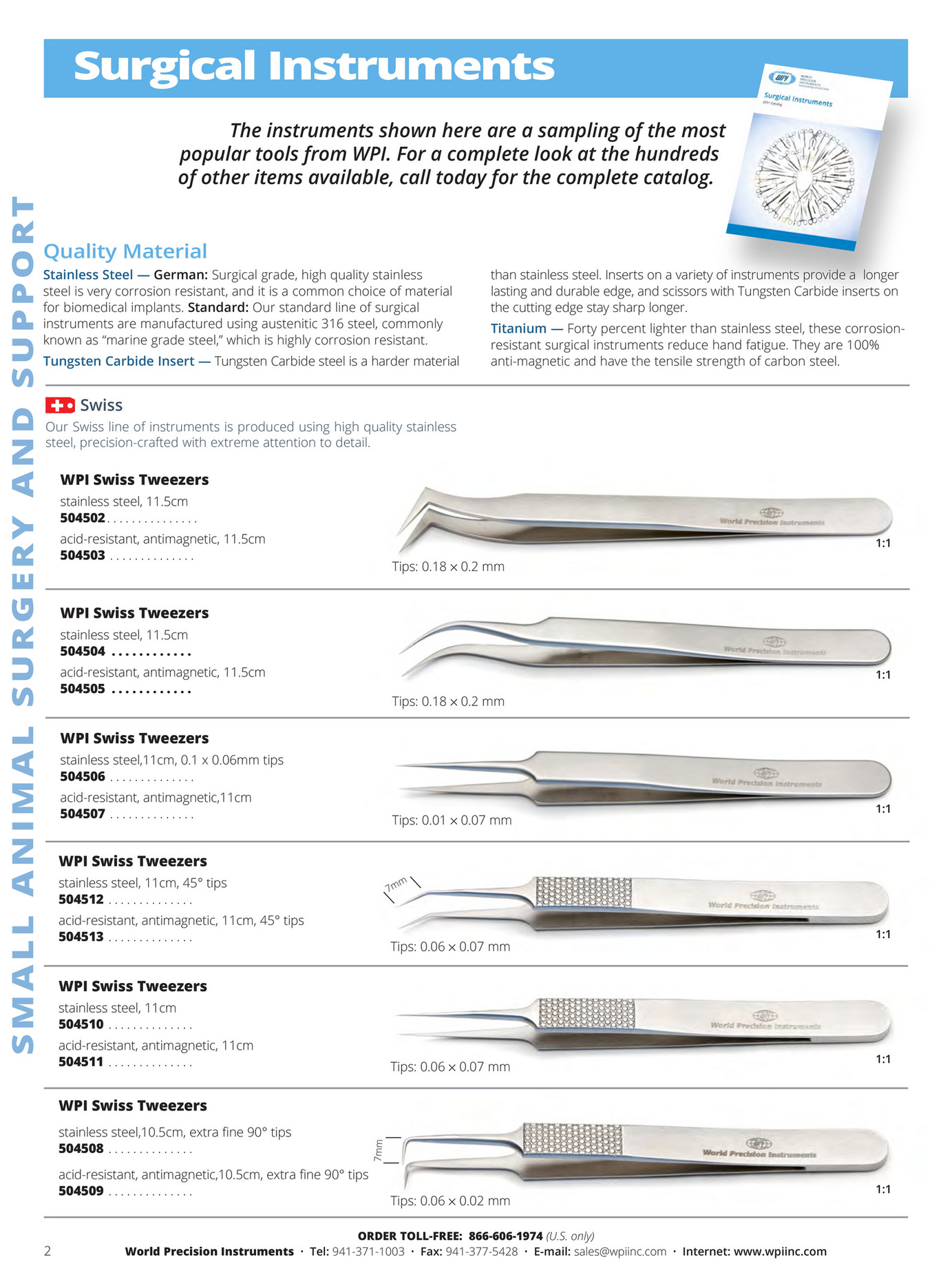 World Precision Instruments - 2016-Small Animal Surgery Catalog - Page 4-5
